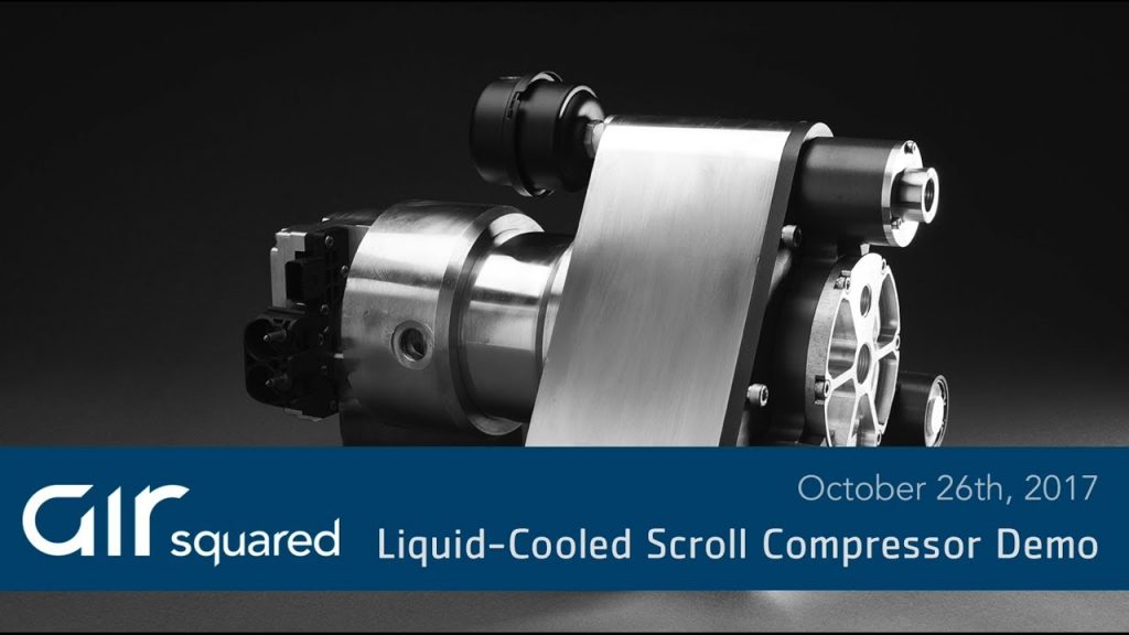Liquid Cooled Scroll Compressor Demo Video