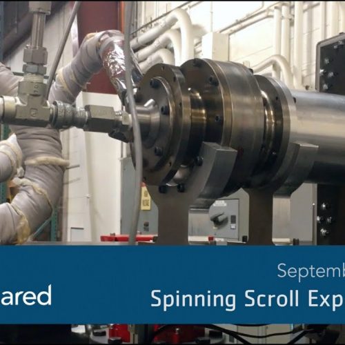 Spinning Scroll Expander Demo Video