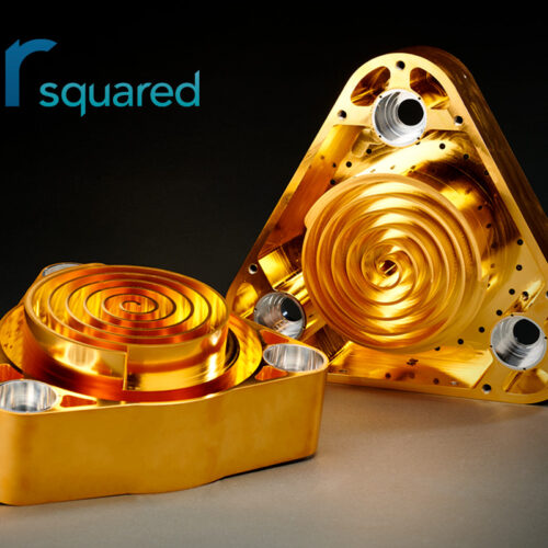 Gold-Plated Aluminum V16H034A-AC-H Scrolls for Tritium Compatibility