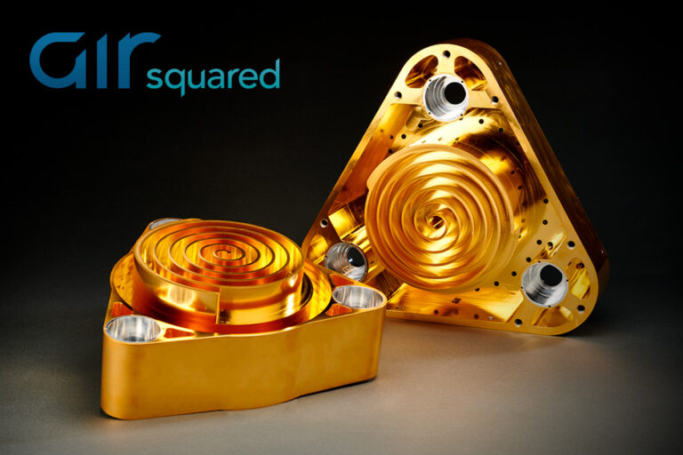 Gold-Plated Aluminum V16H034A-AC-H Scrolls for Tritium Compatibility